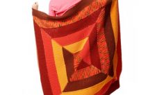 Pinwheel Blanket Free Knitting Pattern