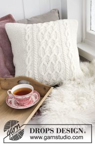 Polar Days Pillow Free Knitting Pattern