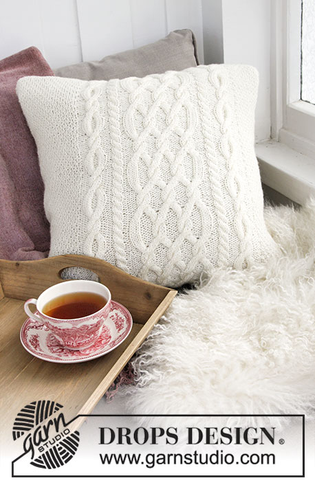 Polar Days Pillow Free Knitting Pattern
