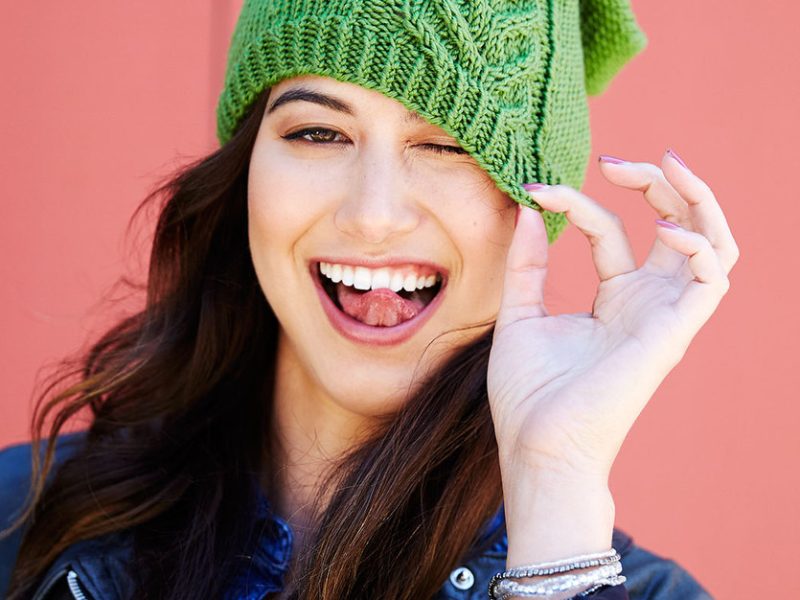 Road to Success Chic Hat Free Knitting Pattern
