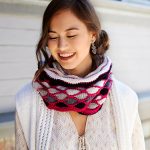 Roulette Chic Cowl Free Knitting Pattern
