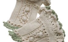 Ruffled Wristwarmers Free Knitting Pattern