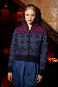 Scandinavian Hoodie Free Knitting Pattern