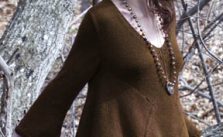 Shirley Bell Sleeve Top Free Knitting Pattern