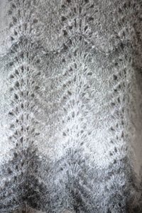 Snowbank Wrap Free Knitting Pattern