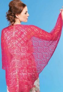 Sorbet Shawl Lace Free Knitting Pattern