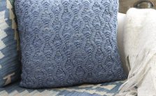 Stay Warm Lace Pillow Free Knitting Pattern