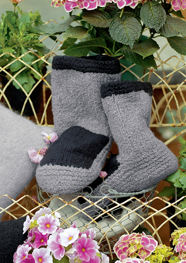 Sula Felted Slippers Free Knitting Pattern