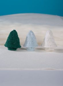 Tinsel Tree Free Christmas Knitting Pattern