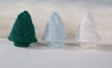 Tinsel Tree Free Christmas Knitting Pattern