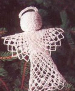 Angel Christmas Tree Topper Crochet Patterns