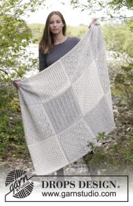 Twelve Clouds Lace Sampler Blanket Free Knitting Pattern