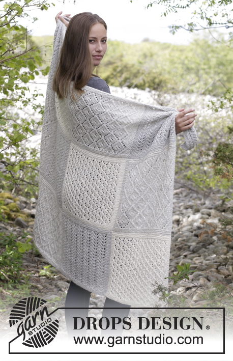 Twelve Clouds Lace Sampler Blanket Free Knitting Pattern
