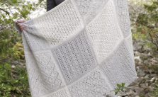Twelve Clouds Lace Sampler Blanket Free Knitting Pattern
