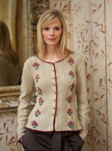 Tyrolean Cardigan Free Knitting Pattern