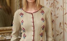 Tyrolean Cardigan Free Knitting Pattern