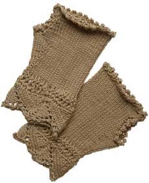 Victorian Fingerless Gloves Free Knitting Pattern