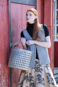 Wainscott Vest Free Knitting Pattern