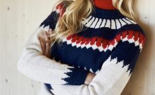 Women’s Northern Lights Sweater Free Knitting Pattern