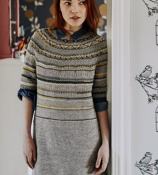 Women’s Top-Down Tunic Free Knitting Pattern
