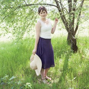 Wrap Around Skirt Free Knitting Pattern