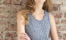 Heart Swing Tank Top Free Knitting Pattern