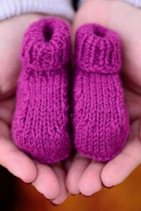 Baby Booties Free Knitting Patterns for 0-3 months