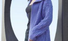 Cabling Around Coat Free Knitting Pattern