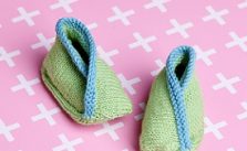 Cotton Wool Booties Free Knitting Pattern