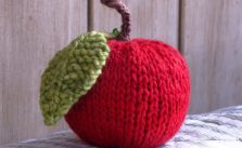 Free Apple Knitting Pattern Tutorial