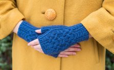 Homeward Bound Mitts Free Knitting Pattern