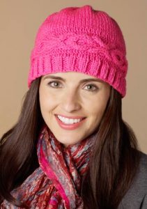 Hugs and Kisses Hat Free Knitting Pattern
