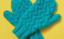Instant Mash Free Mittens Knitting Pattern