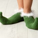 Merino Elf Slippers Free Christmas Knitting Pattern