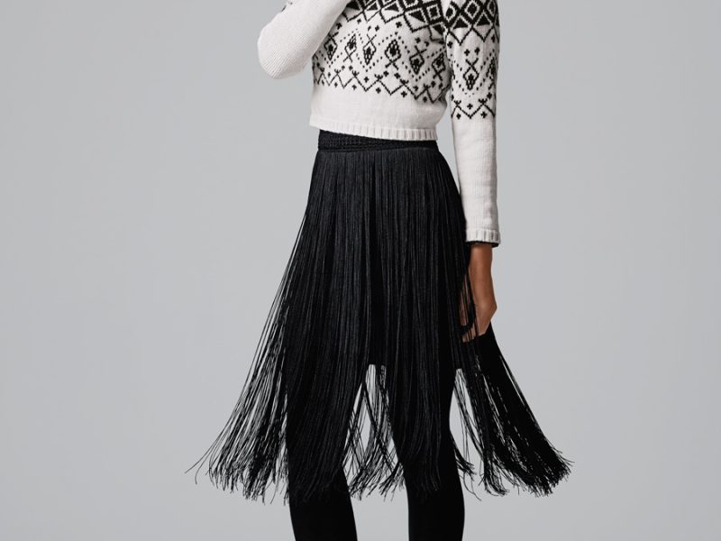 Short Fair Isle Sweater Free Knitting Pattern
