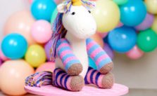 Unicorn Toy Free Knitting Pattern