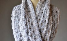 Porthole Cowl Free Knitting Pattern