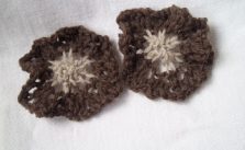 An Easy Knitted Flower Pattern