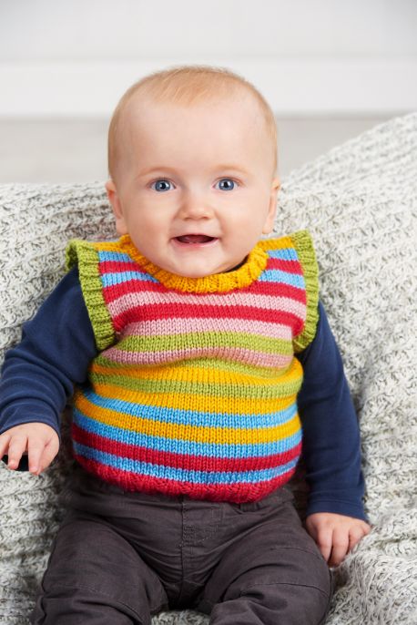 Baby Tank Top Free Knitting Pattern