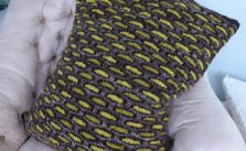 Backtrack Cushion Free Knitting Pattern