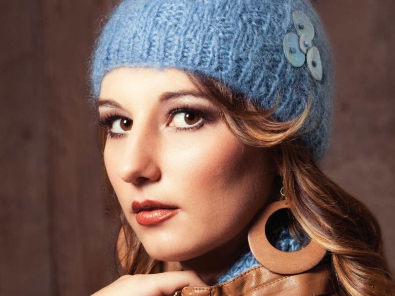 Basket Stitch Beanie Free Knitting Pattern