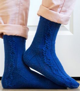Battle of Wills Free Sock Knitting Pattern