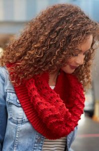 Be True Knit Cowl Free Pattern