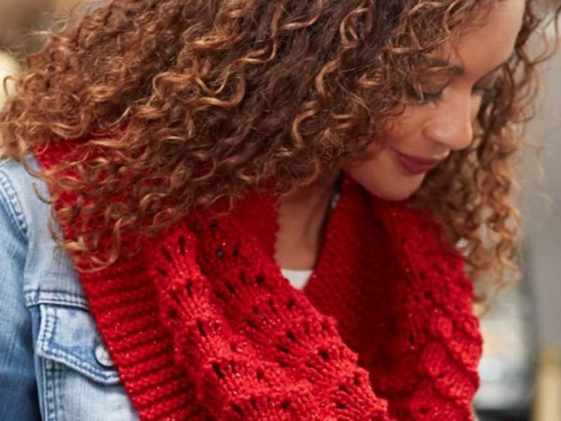 Be True Knit Cowl Free Pattern