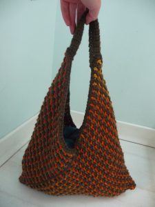 Bento Bag Free Knitting Pattern
