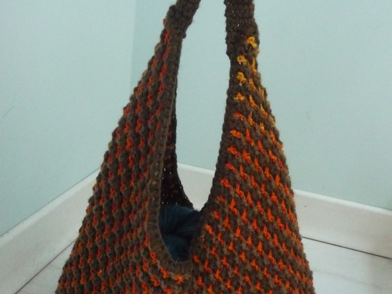 Bento Bag Free Knitting Pattern