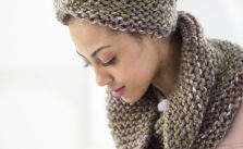 Boro Park Cowl And Headband Free Knitting Pattern