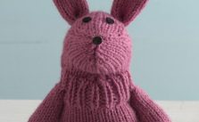 Bouncy Bunny Sock Critter Free Toy Knitting Pattern