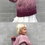 Colorwork Ombre Children's Free Sweater Knitting Pattern