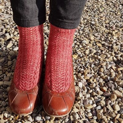Daly Socks - Toe-Up Free Knitting Pattern